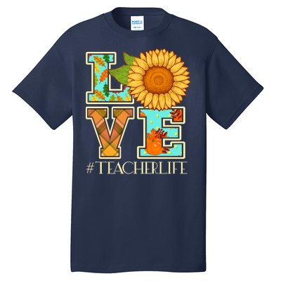 Love Autumn Fall #Teacher Life Tall T-Shirt