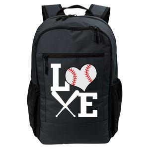 Love Baseball Heart Graphic Daily Commute Backpack