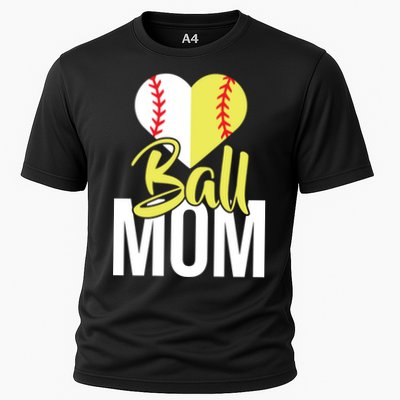 Love Baseball Mom  Performance Shirt