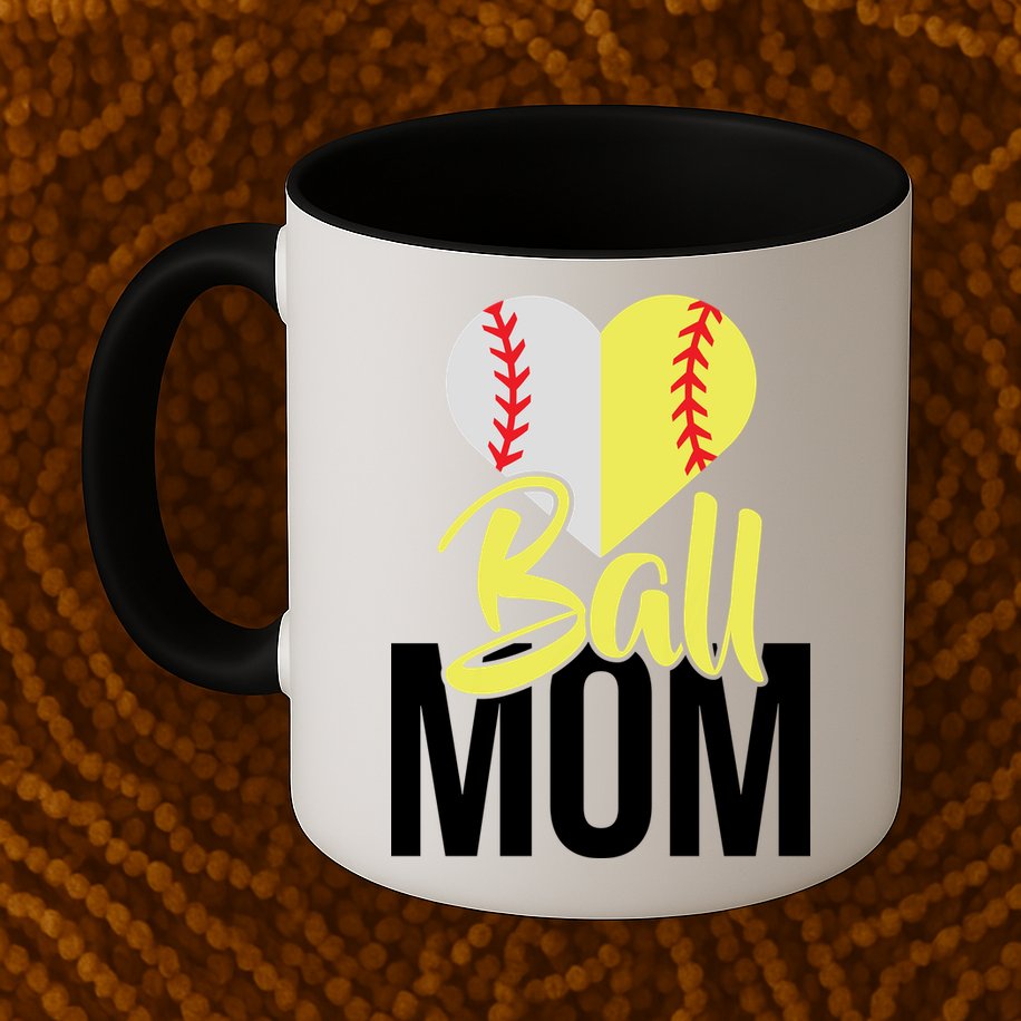 Love Baseball Mom  Mug