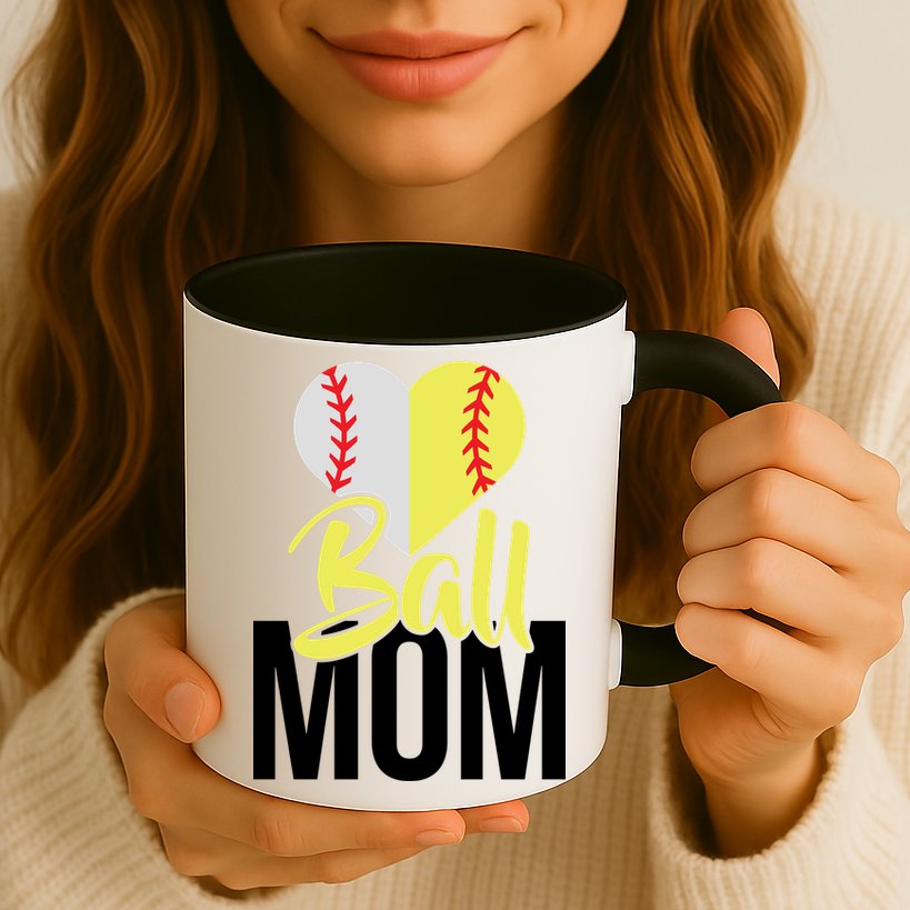Love Baseball Mom  Mug
