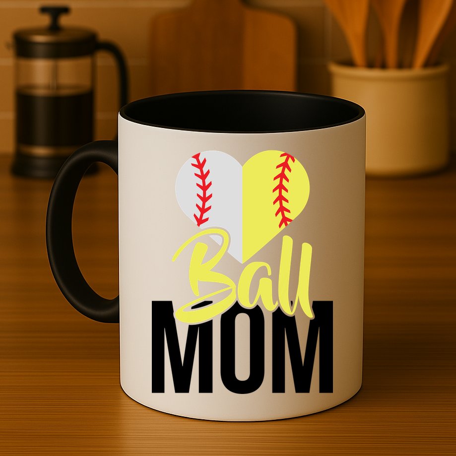 Love Baseball Mom  Mug