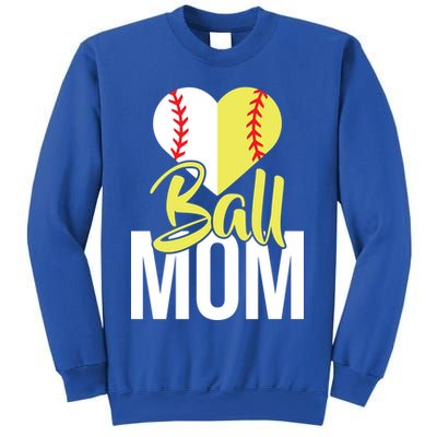 Love Baseball Mom  Sweatshirt