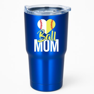 Love Baseball Mom  Tumbler