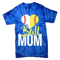 Love Baseball Mom  Tie-Dye T-Shirt
