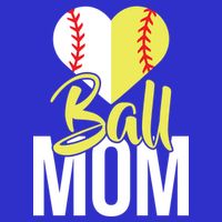 Love Baseball Mom  Tie-Dye T-Shirt