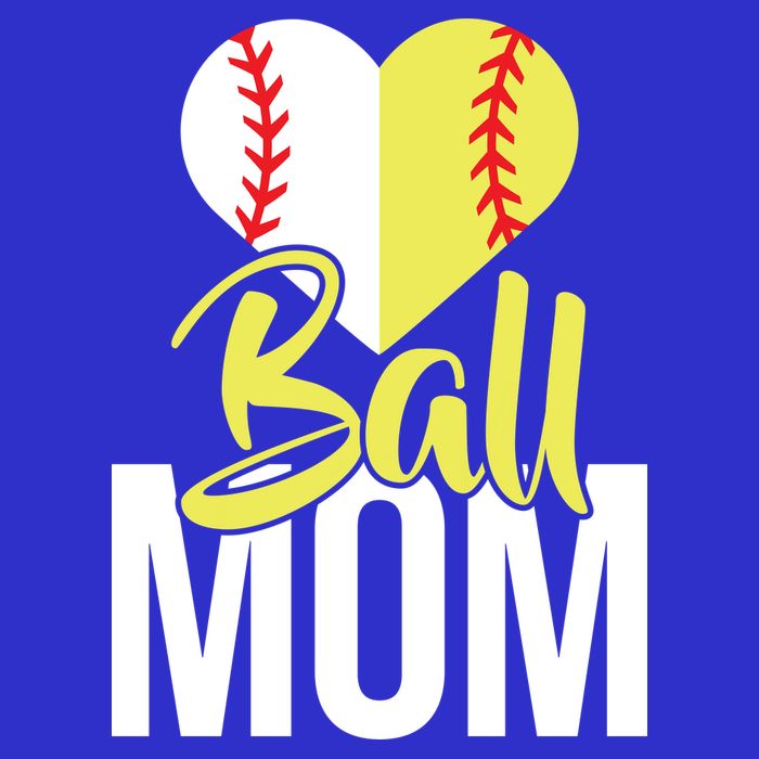Love Baseball Mom  Tie-Dye T-Shirt