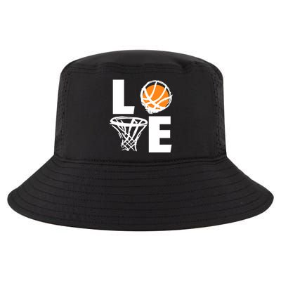 Love Basketball Hoop Cool Comfort Performance Bucket Hat