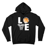 Love Basketball Hoop Hoodie