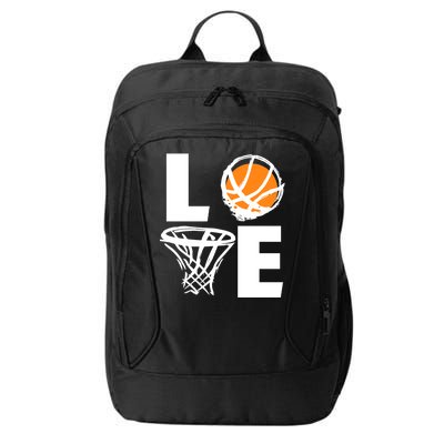 Love Basketball Hoop City Backpack