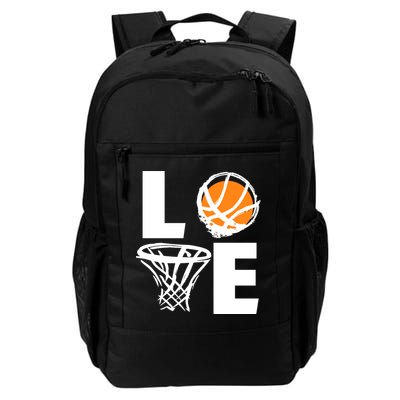 Love Basketball Hoop Backpack
