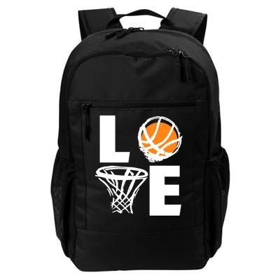 Love Basketball Hoop Daily Commute Backpack