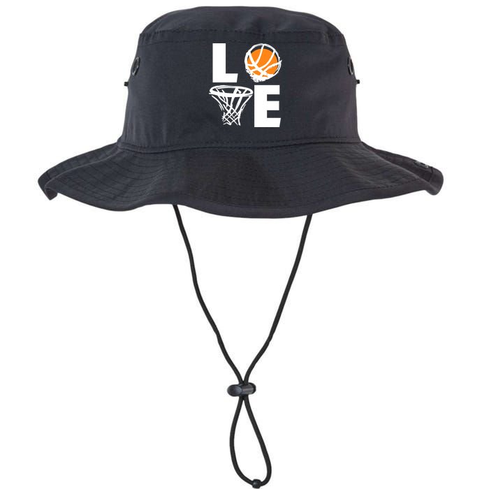 Love Basketball Hoop Legacy Cool Fit Booney Bucket Hat