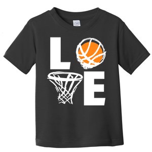 Love Basketball Hoop Toddler T-Shirt