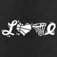 Love Basketball Symbols  Adult Drive Performance Visor