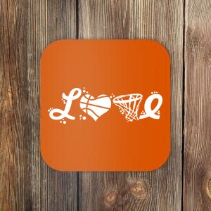 Love Basketball Symbols  Coaster