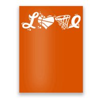 Love Basketball Symbols  Poster