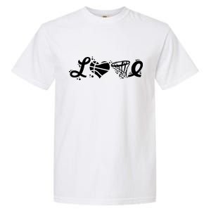 Love Basketball Symbols  Garment-Dyed Heavyweight T-Shirt