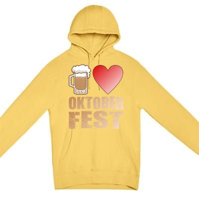 Love Beer Ocktoberfest Premium Pullover Hoodie