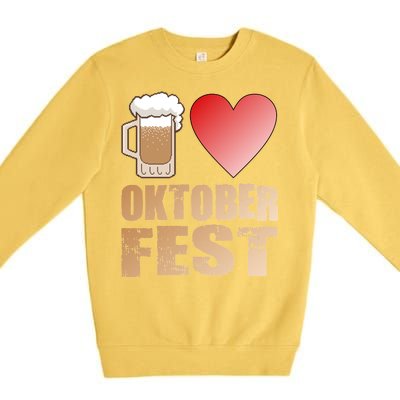 Love Beer Ocktoberfest Premium Crewneck Sweatshirt