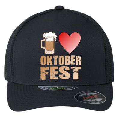 Love Beer Ocktoberfest Flexfit Unipanel Trucker Cap