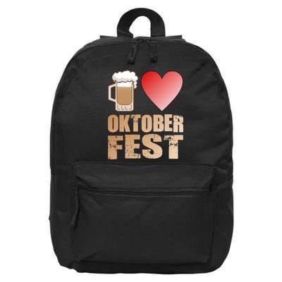 Love Beer Ocktoberfest 16 in Basic Backpack