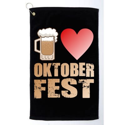 Love Beer Ocktoberfest Golf Towel