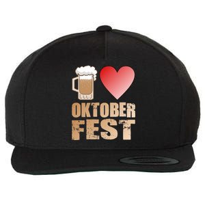 Love Beer Ocktoberfest Wool Snapback Cap