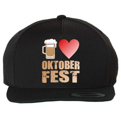 Love Beer Ocktoberfest Wool Snapback Cap