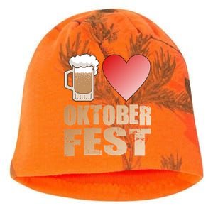 Love Beer Ocktoberfest Kati - Camo Knit Beanie