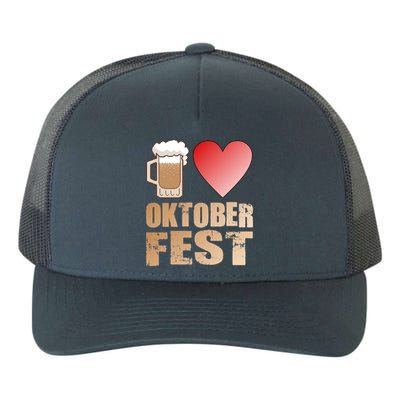 Love Beer Ocktoberfest Yupoong Adult 5-Panel Trucker Hat