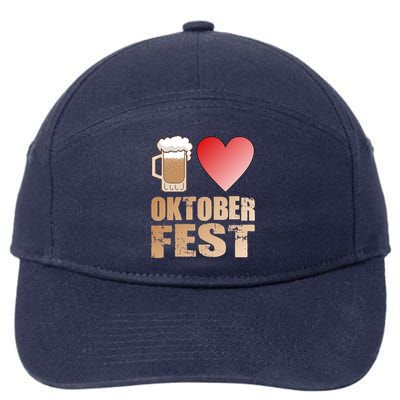 Love Beer Ocktoberfest 7-Panel Snapback Hat