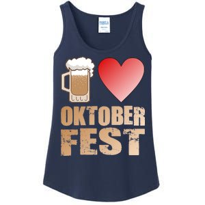 Love Beer Ocktoberfest Ladies Essential Tank