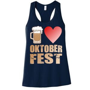 Love Beer Ocktoberfest Women's Racerback Tank