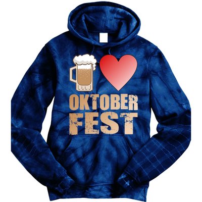 Love Beer Ocktoberfest Tie Dye Hoodie