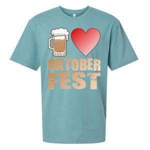 Love Beer Ocktoberfest Sueded Cloud Jersey T-Shirt