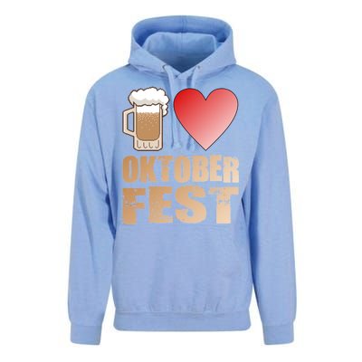 Love Beer Ocktoberfest Unisex Surf Hoodie