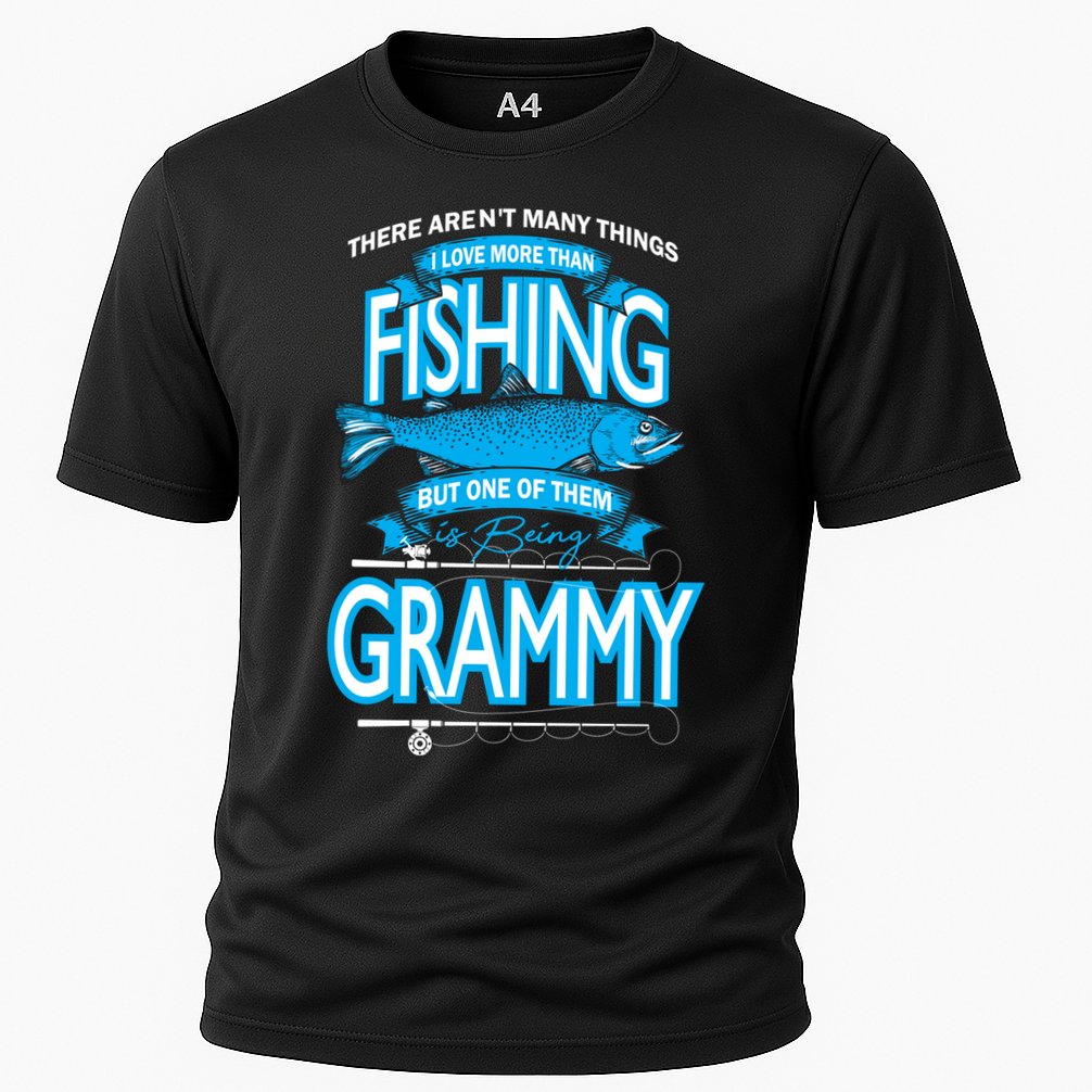 Love Being Grammy More Than Fishing Cooling Performance Crew T-Shirt