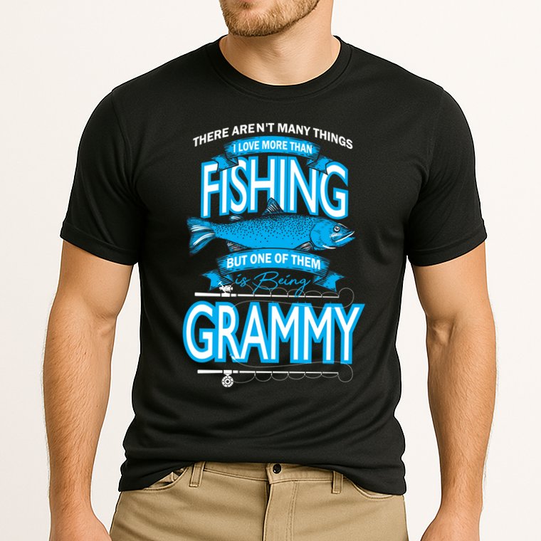 Love Being Grammy More Than Fishing Cooling Performance Crew T-Shirt