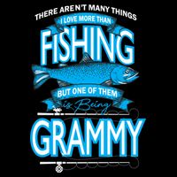 Love Being Grammy More Than Fishing Cooling Performance Crew T-Shirt