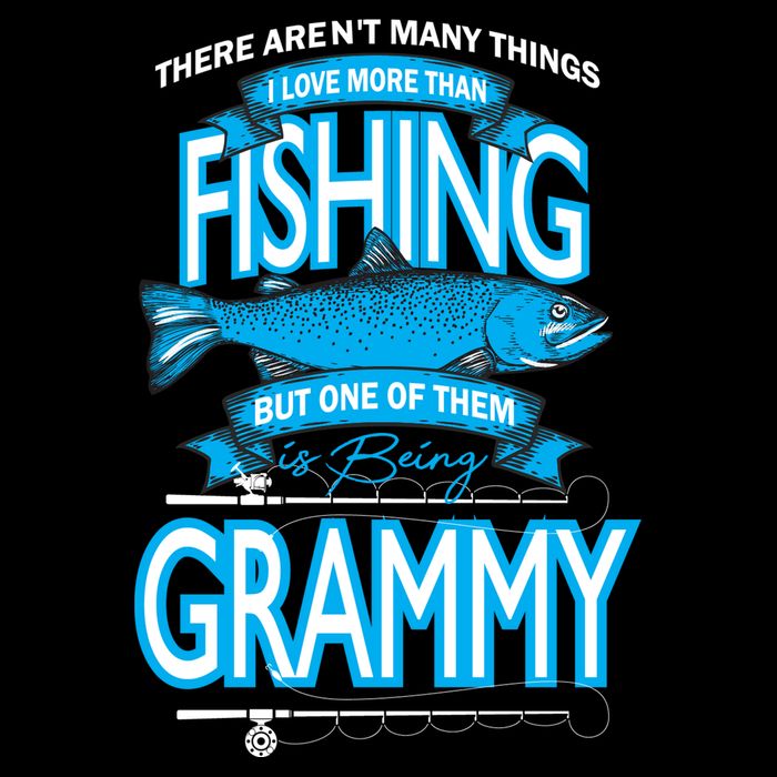 Love Being Grammy More Than Fishing Cooling Performance Crew T-Shirt
