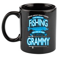 Love Being Grammy More Than Fishing 11oz C Handle Ceramic Mug