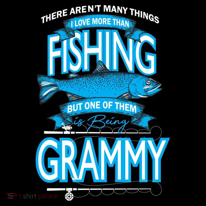 Love Being Grammy More Than Fishing Drawstring Bag