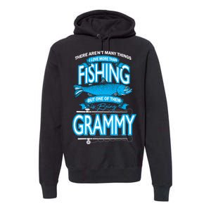 Love Being Grammy More Than Fishing Premium Hoodie