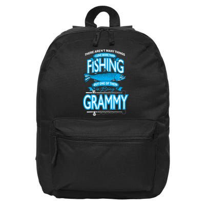 Love Being Grammy More Than Fishing 16 in Basic Backpack