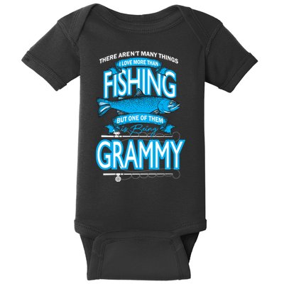 Love Being Grammy More Than Fishing Baby Bodysuit