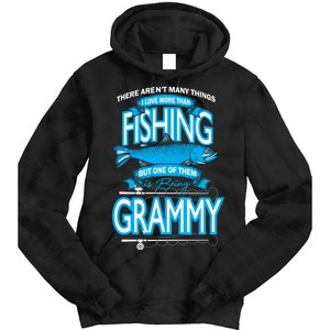 Love Being Grammy More Than Fishing Tie Dye Hoodie