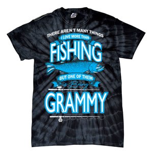 Love Being Grammy More Than Fishing Tie-Dye T-Shirt