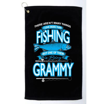 Love Being Grammy More Than Fishing Golf Towel