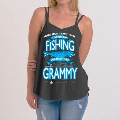 Love Being Grammy More Than Fishing Women's Strappy Tank